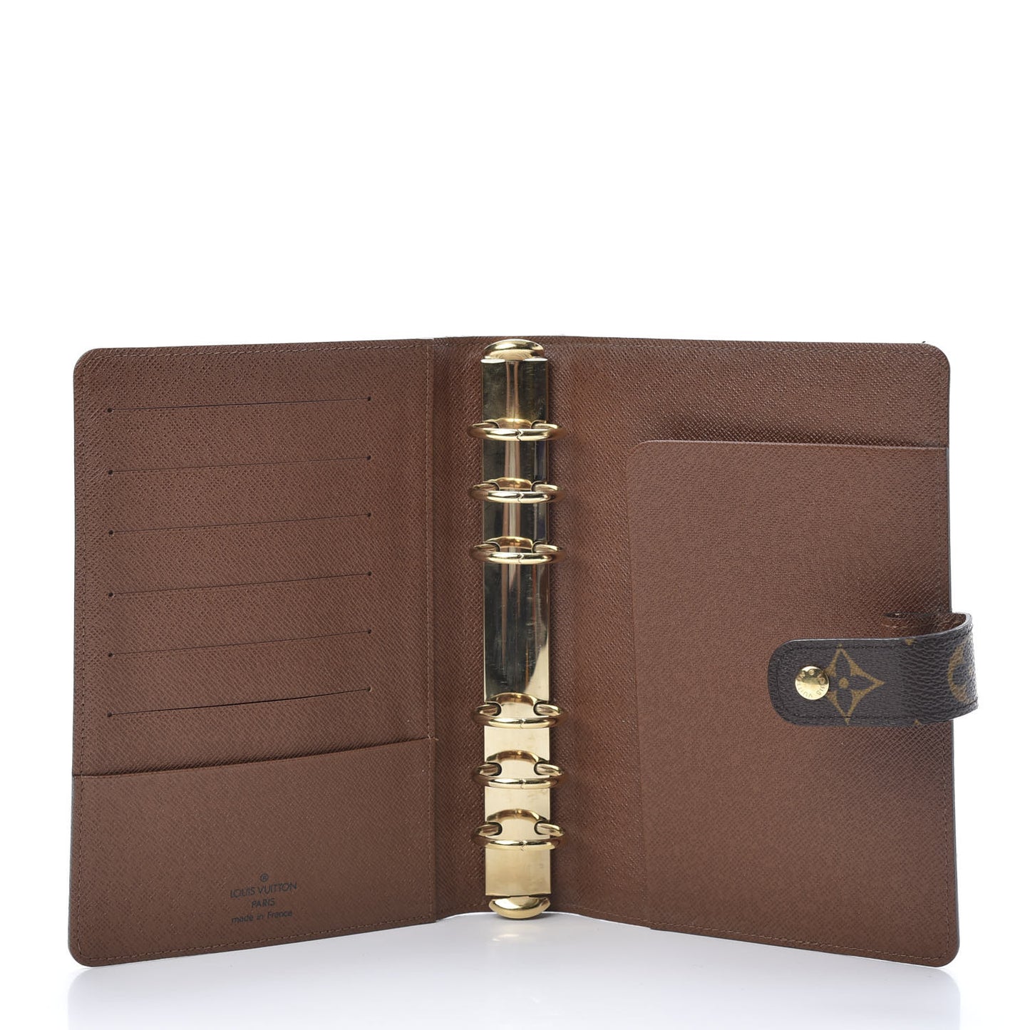 Monogram Medium Ring Agenda Cover