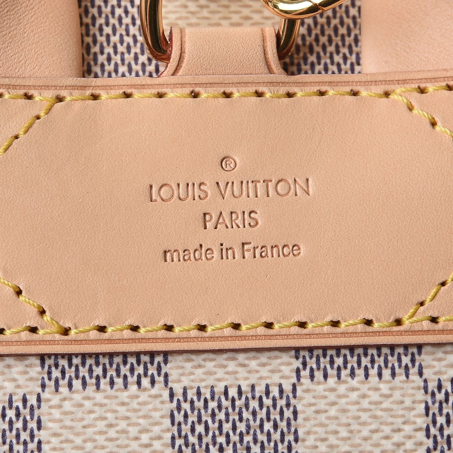 Louis Vuitton Damier Azur Sperone BB Backpack 7 of 9