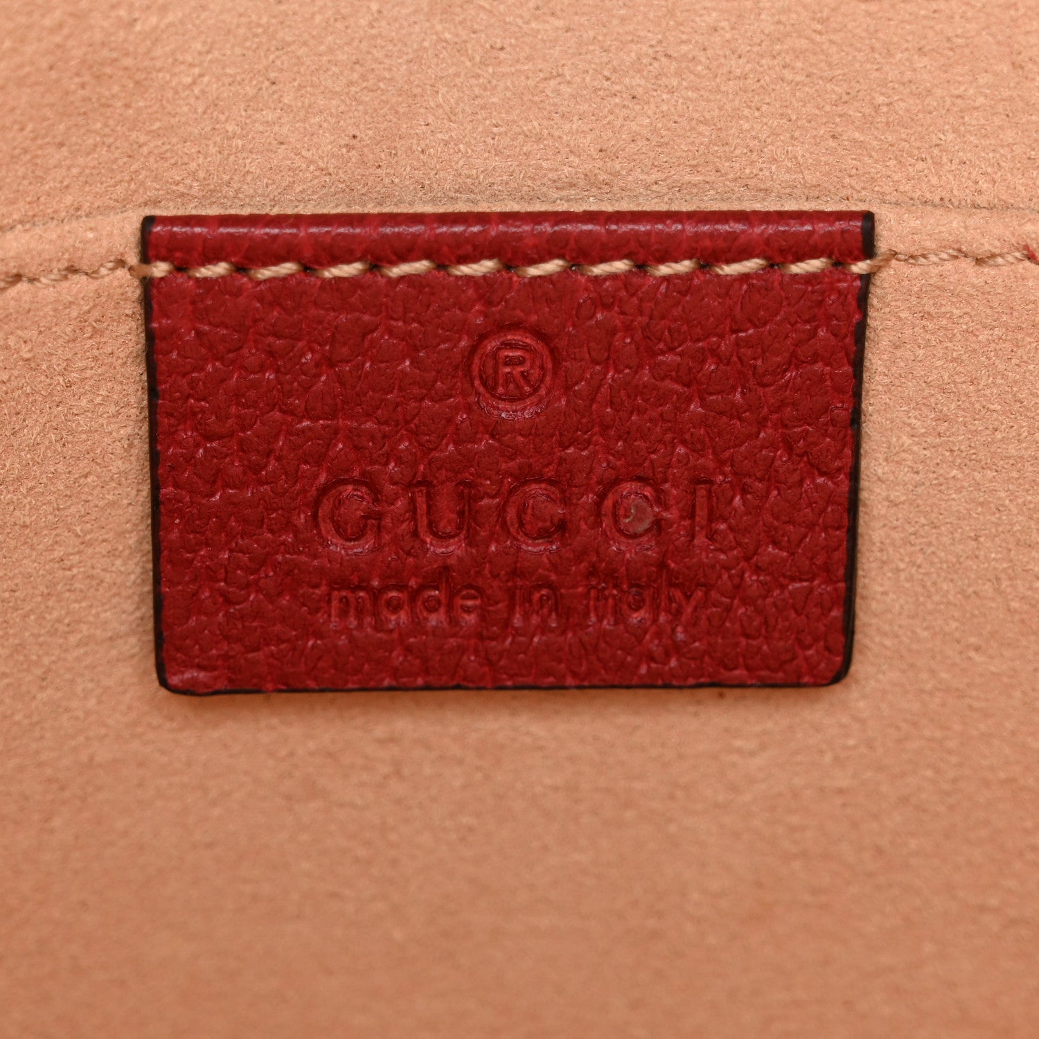 Gucci GG Supreme Monogram Flora Web Ophidia Pouch Red 6 of 10