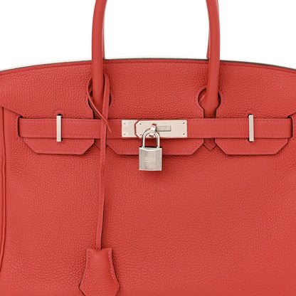 Hermes Togo Birkin 30 Rouge Casaque 8 of 21