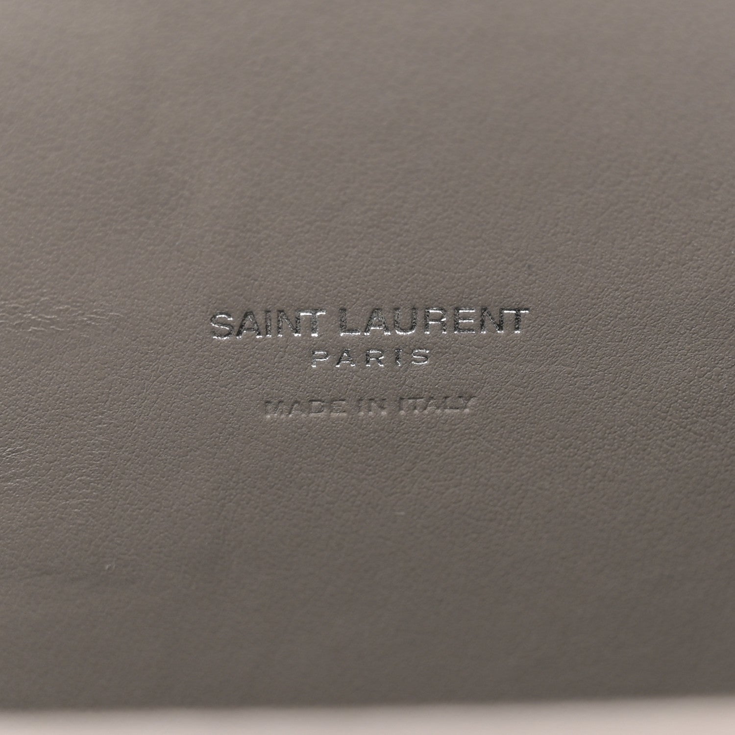 Saint Laurent Calfskin Crocodile Embossed Baby Sac De Jour Fog 6 of 13