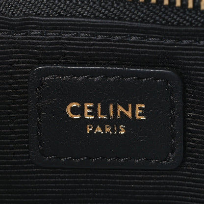 Celine Sequin Small Trio Crossbody Bag Black 7 of 9