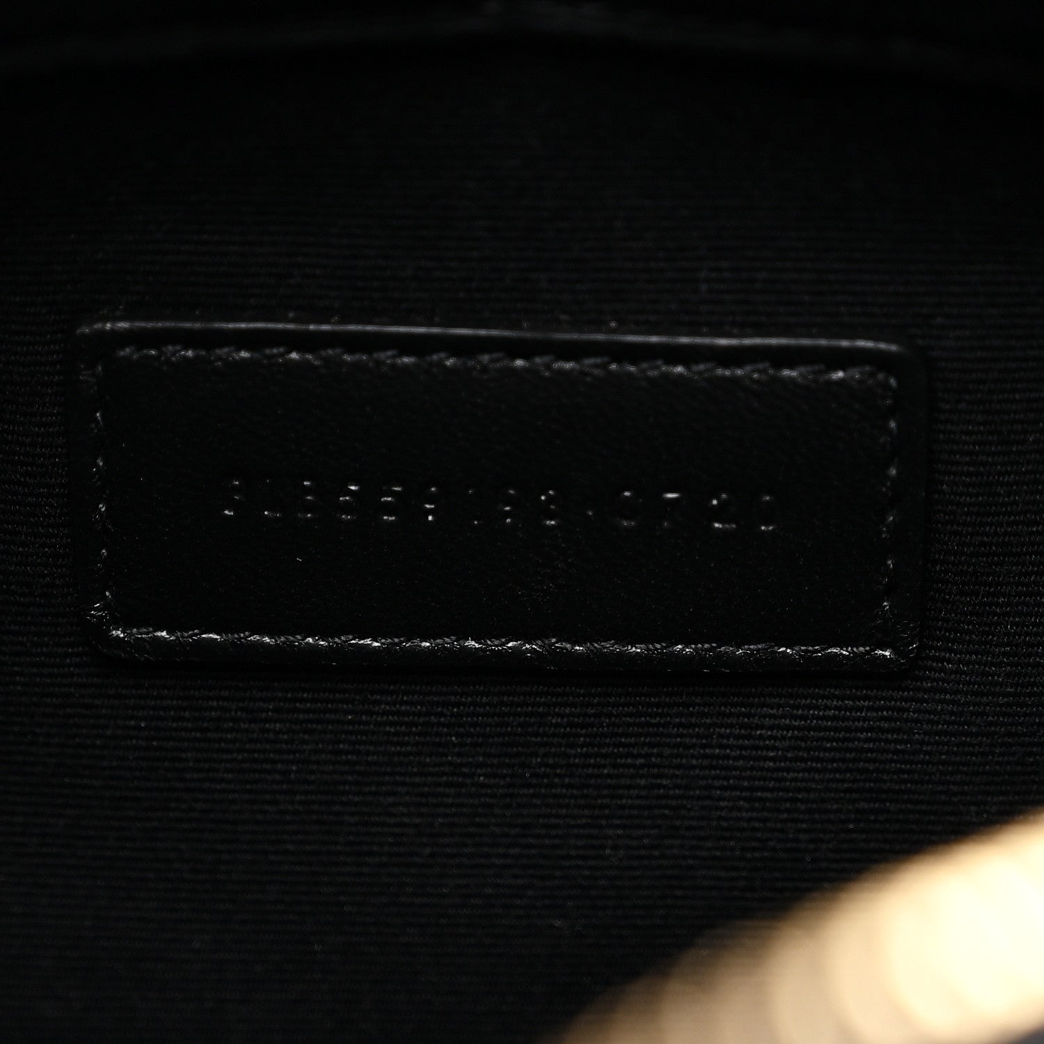 Saint Laurent Calfskin Matelasse Monogram Cassandre Tablet Pouch Black 7 of 7
