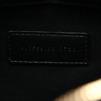 Saint Laurent Calfskin Matelasse Monogram Cassandre Tablet Pouch Black 7 of 7