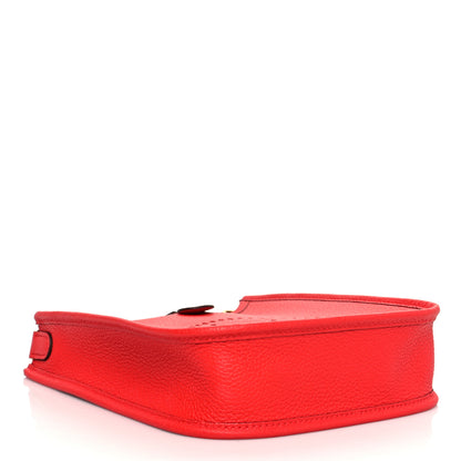 Hermes Taurillon Maurice Flipperball Sangle Evelyne TPM Rouge De Coeur Bleu Frida 4 of 9