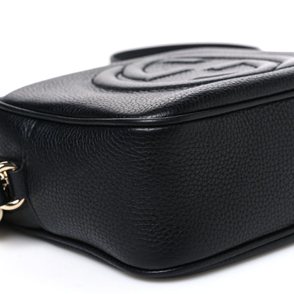Gucci Pebbled Calfskin Small Soho Disco Bag Black 9 of 10