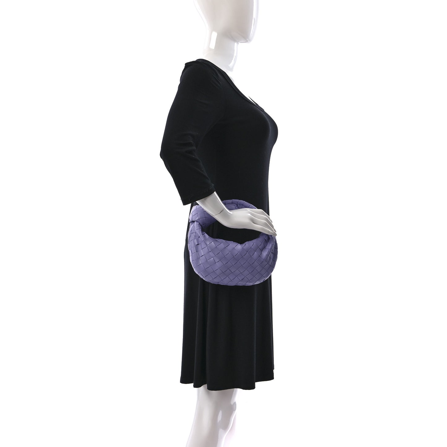 Nappa Intrecciato Mini Jodie Wisteria