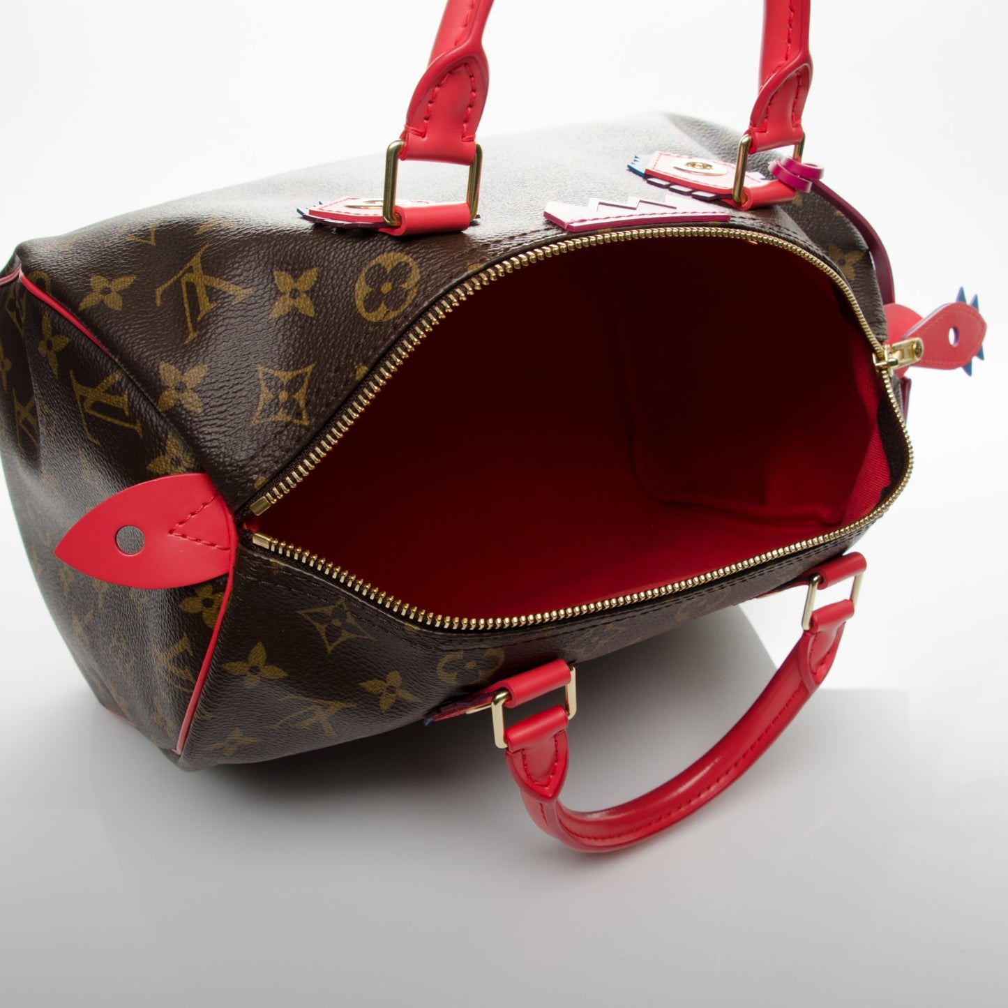 Monogram Totem Speedy 30 Flamingo