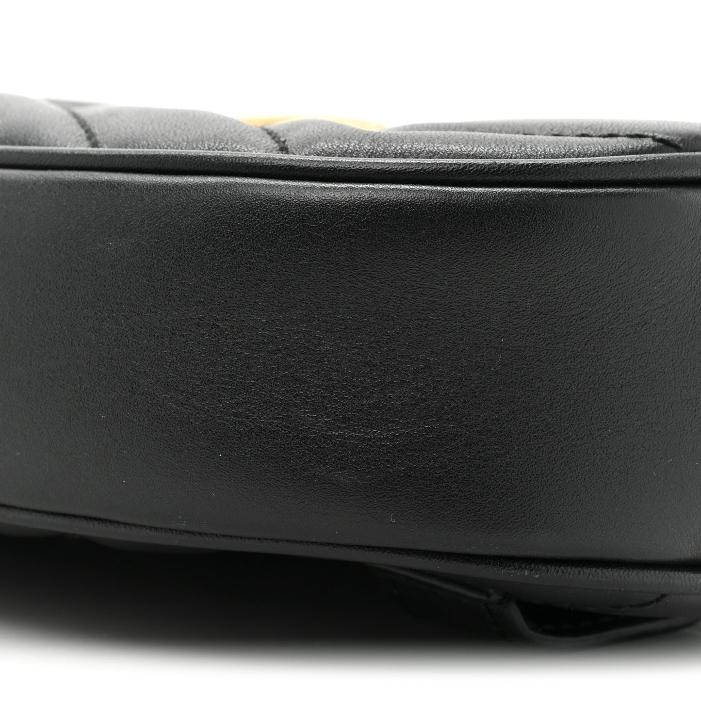 Calfskin Matelasse GG Marmont Belt Bag 95 38 Black