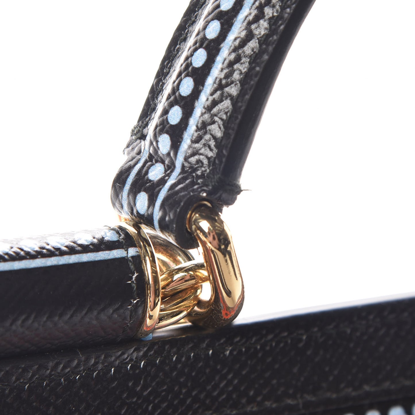 Dauphine Floral Print Medium Miss Sicily Satchel Black