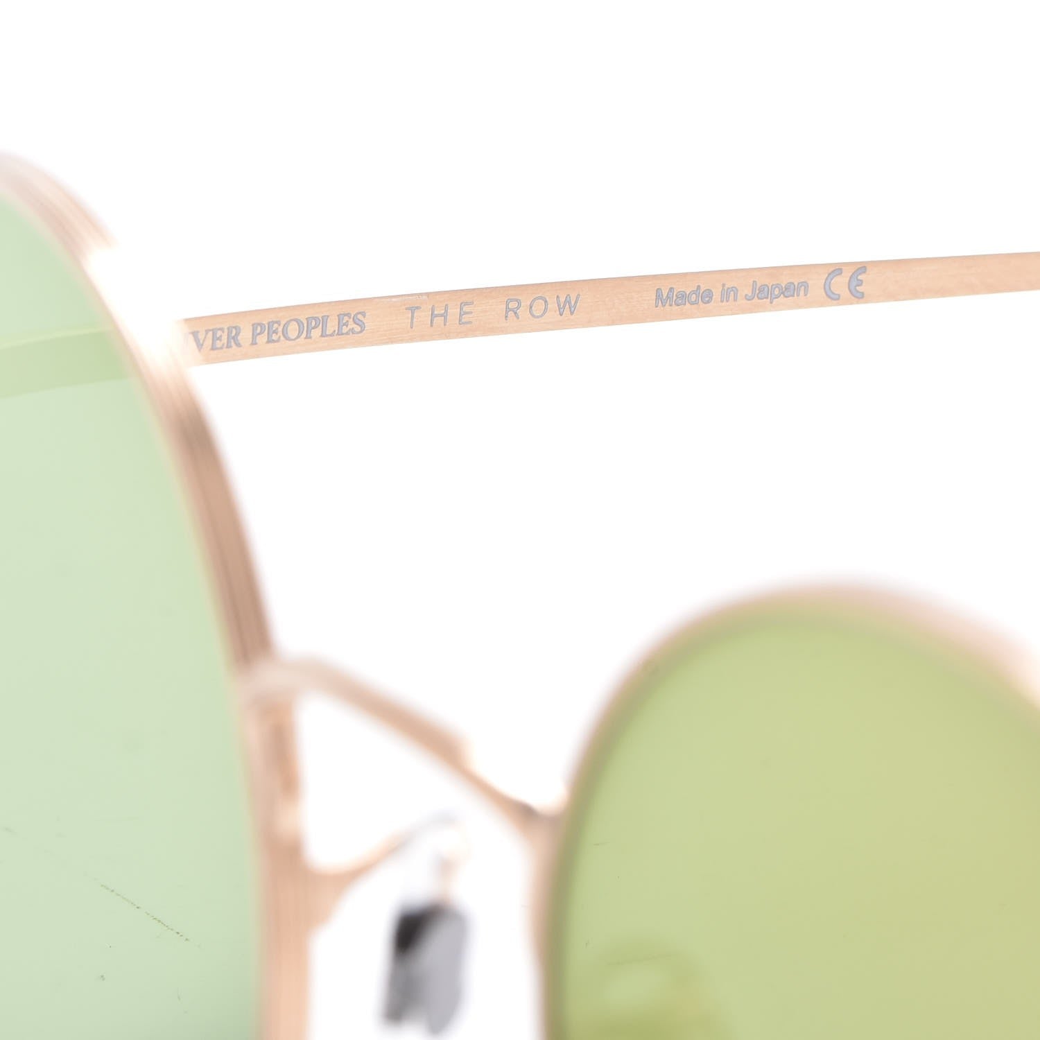 Oliver Peoples The Row After Midnight Round Sunglasses Gold 7 of 9