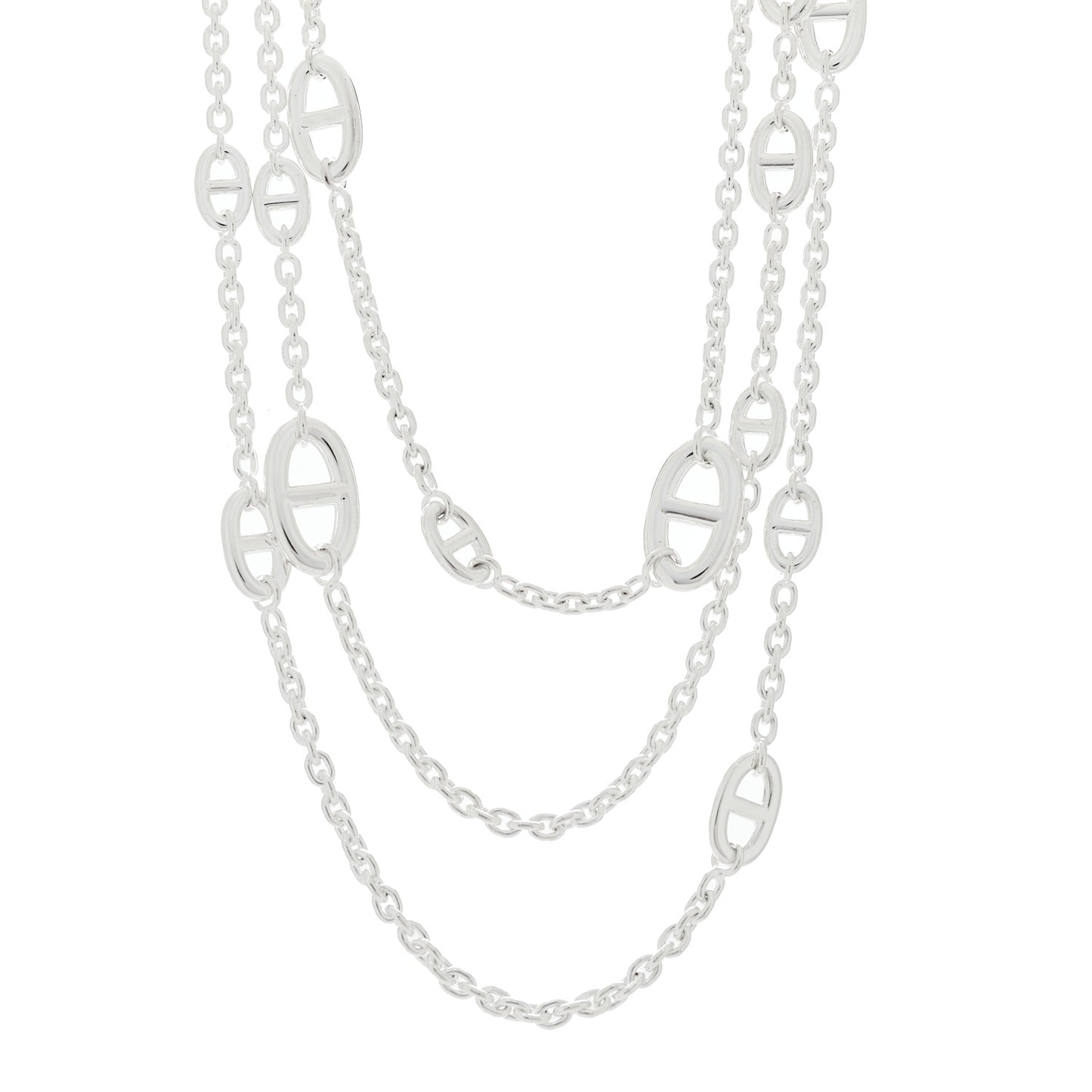 Sterling Silver Farandole Necklace 160