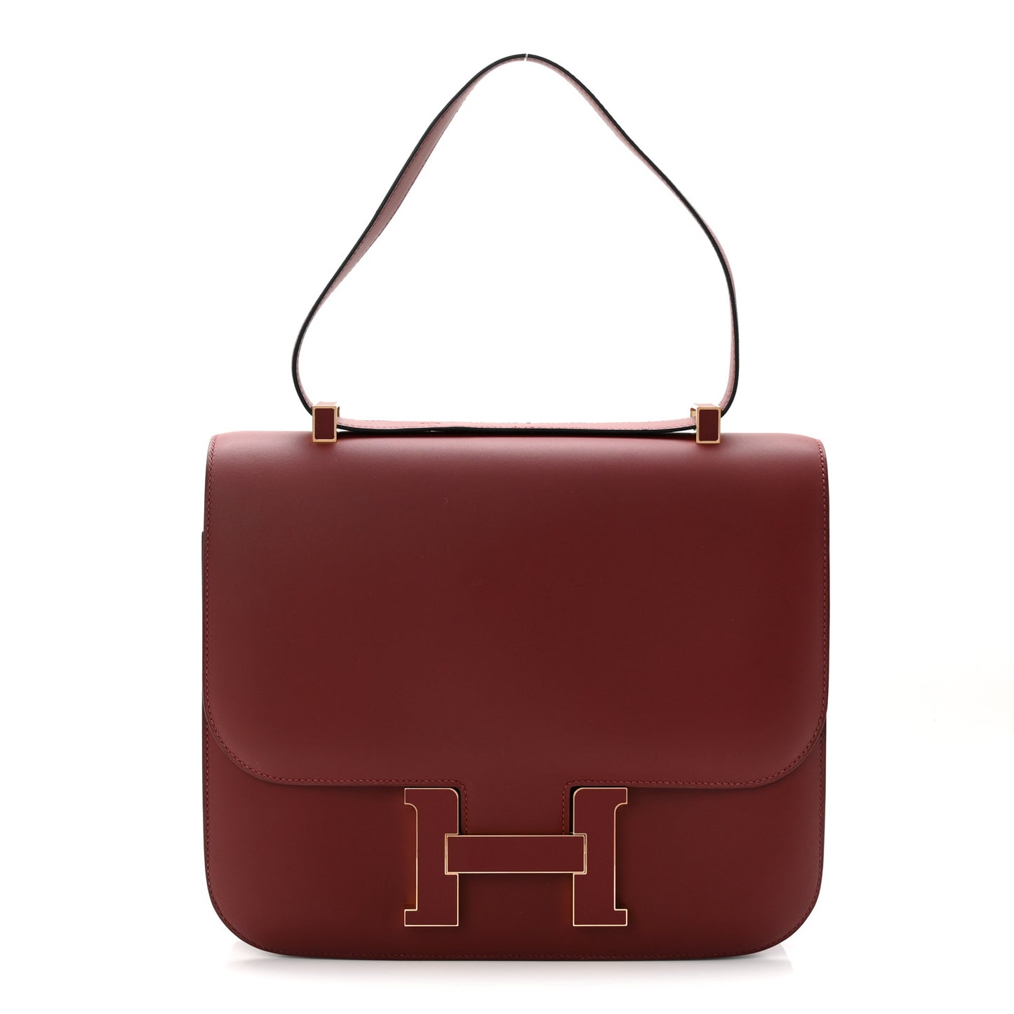 Veau Sombrero Constance Cartable 29 Rouge H