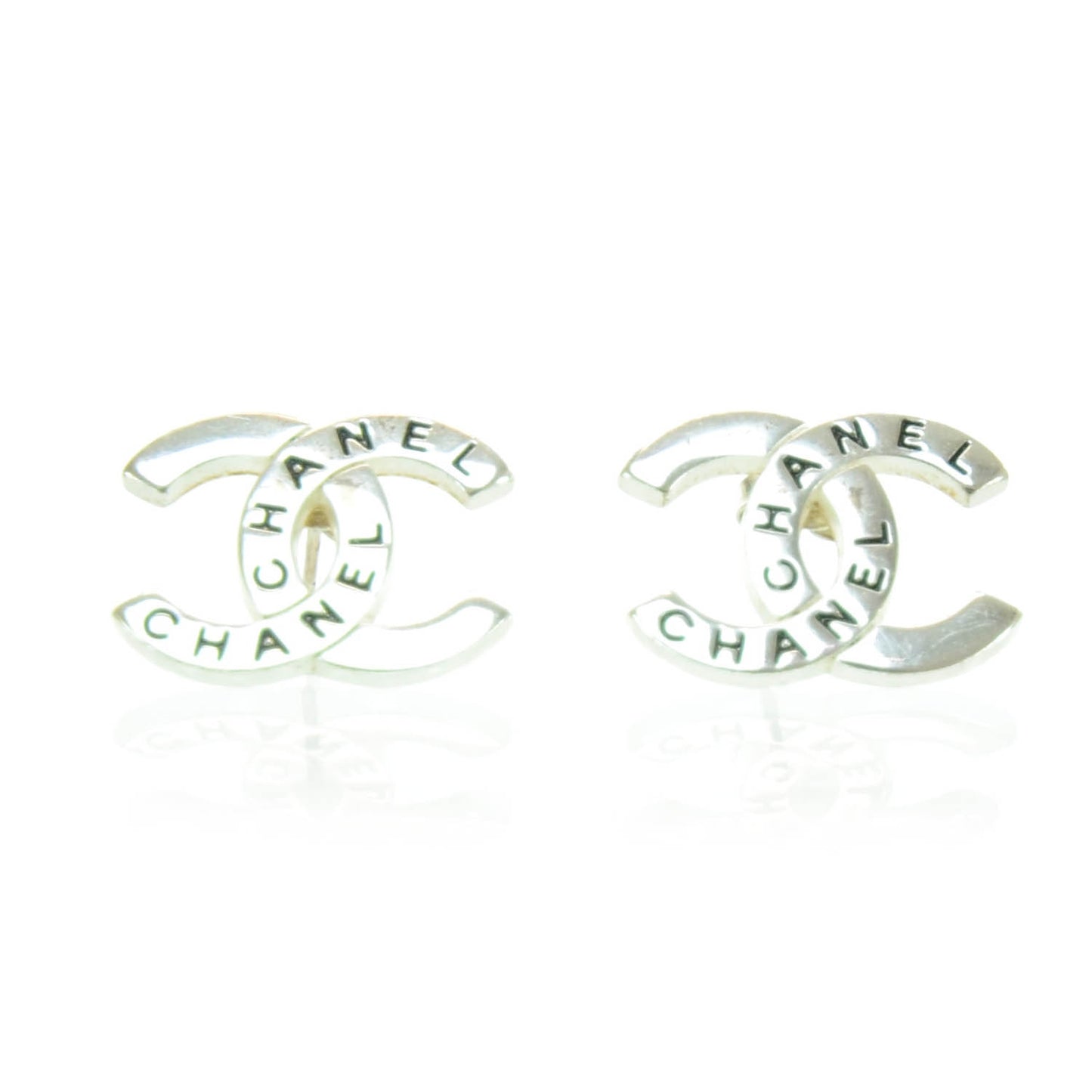 CC Earrings Silver