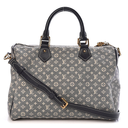 Louis Vuitton Monogram Idylle Speedy Bandouliere 30 Encre 1 of 9