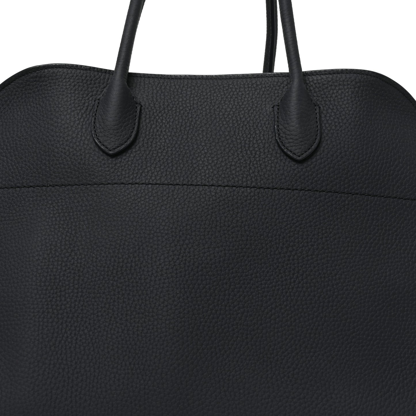 Matte Grained Calfskin Soft Margaux 15 Marine