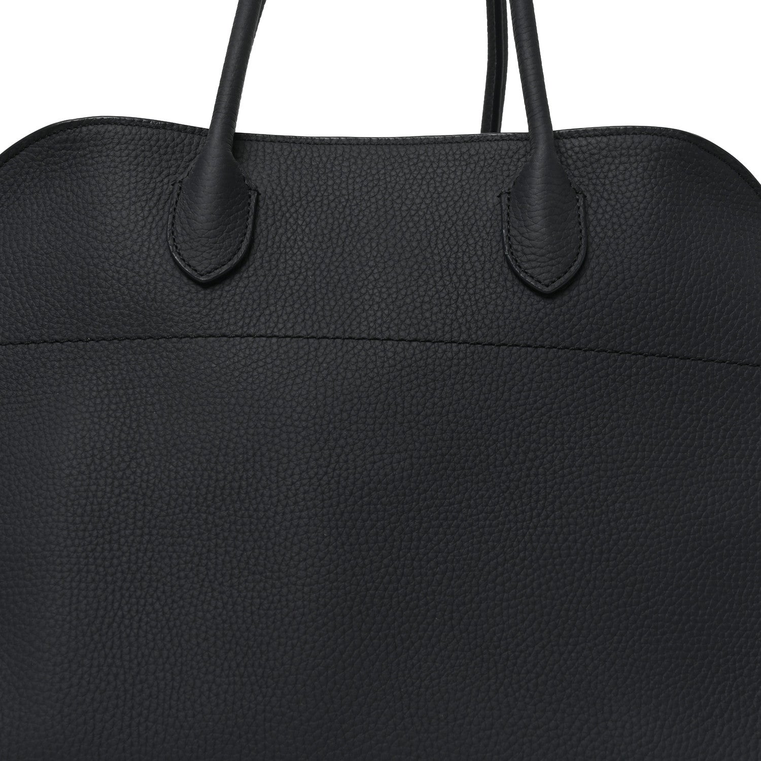 The Row Matte Grained Calfskin Soft Margaux 15 Marine 7 of 9