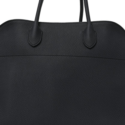 The Row Matte Grained Calfskin Soft Margaux 15 Marine 7 of 9