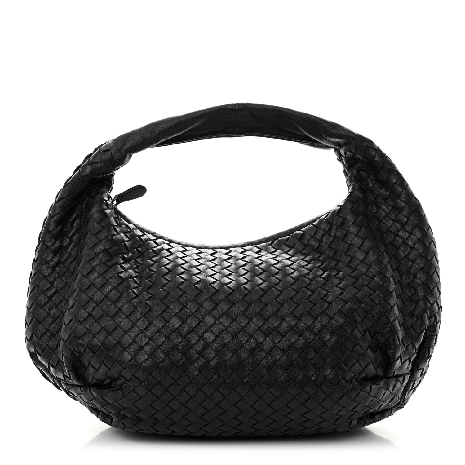 Bottega Veneta Nappa Intrecciato Medium Belly Veneta Hobo Black 1 of 9
