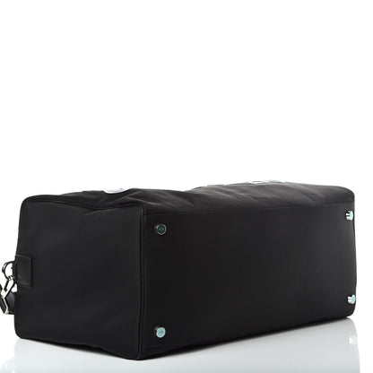 Christian Dior X KAWS Nylon Calfskin Logo Bee Duffle Black 4 of 9