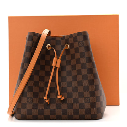 Louis Vuitton Damier Ebene Neonoe MM Safran 11 of 11