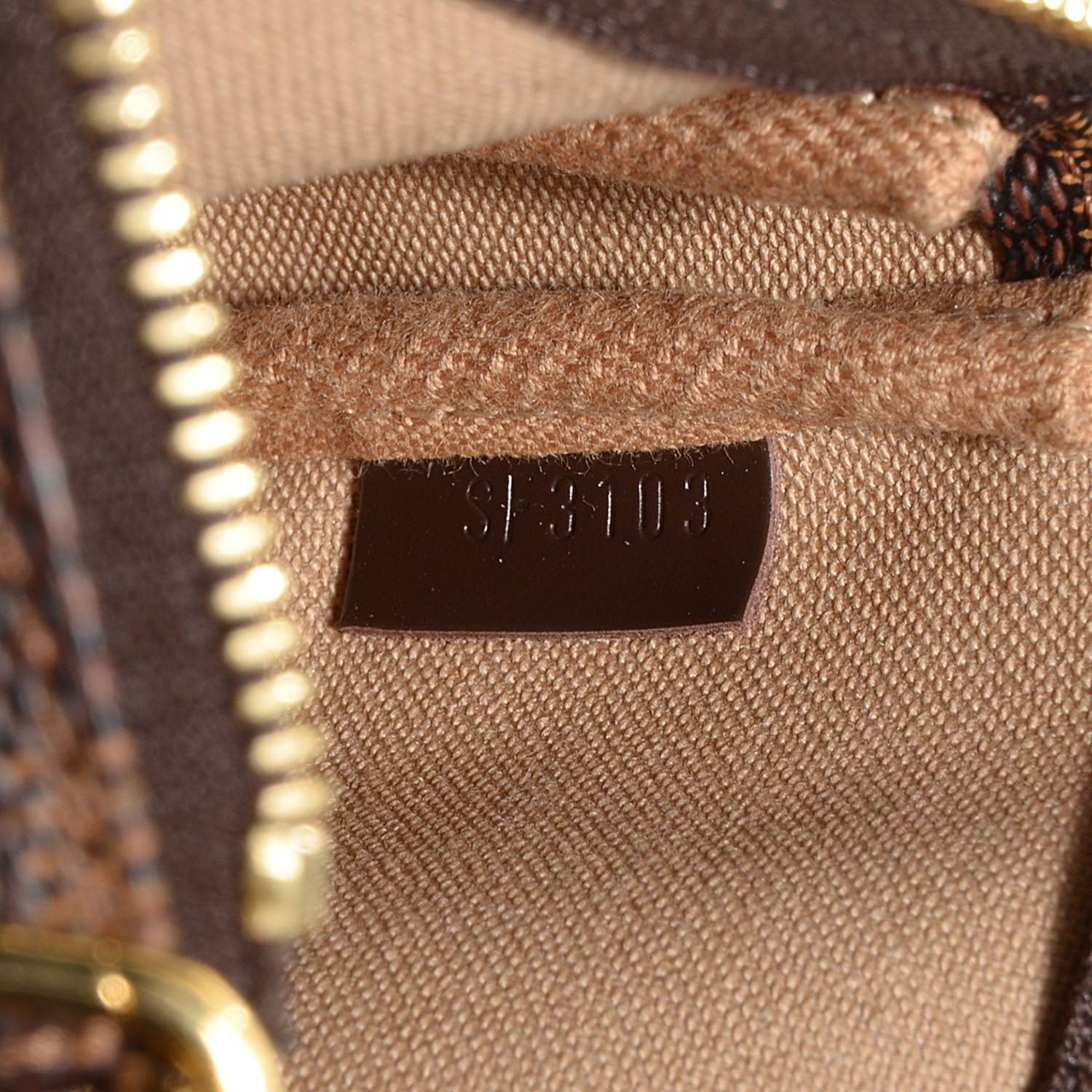 Louis Vuitton Damier Ebene Trunks and Locks Mini Pochette Accessories 6 of 8