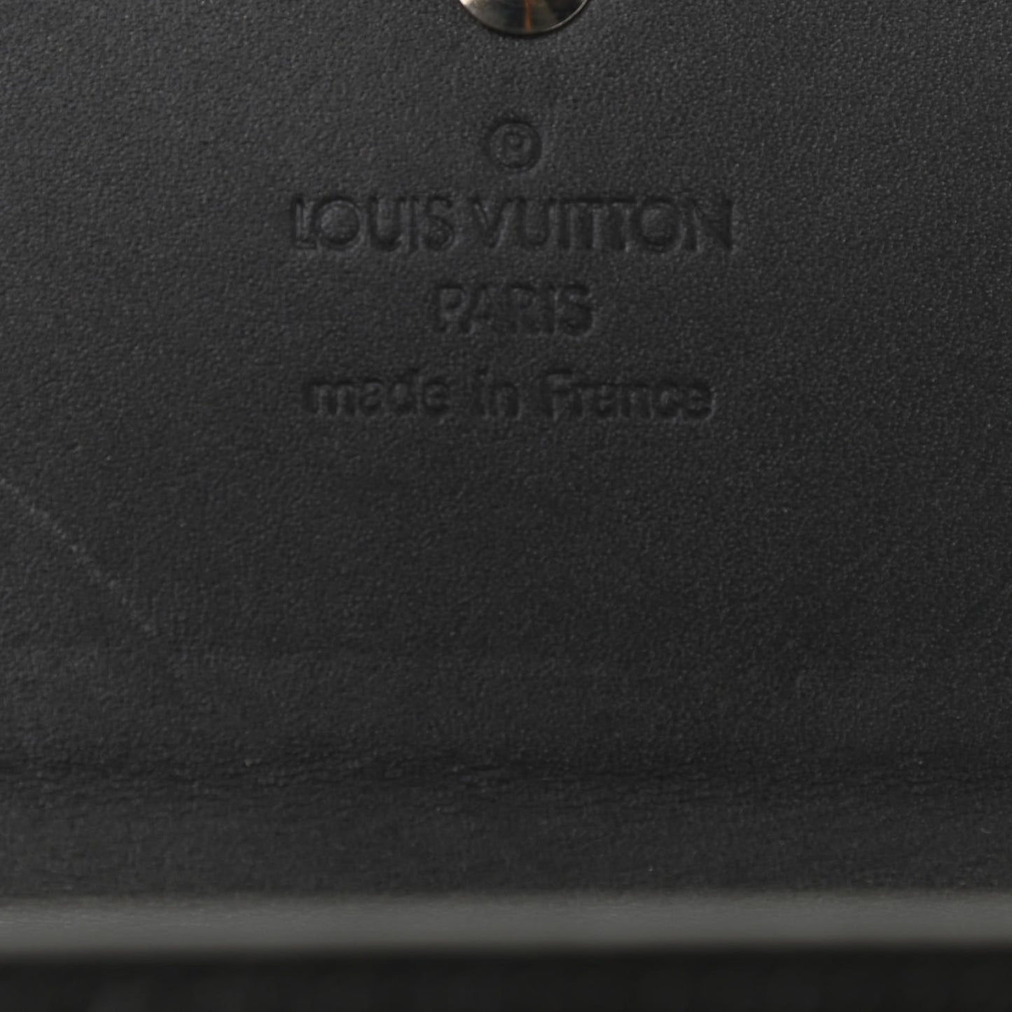 Mat Monogram Elise Wallet Black