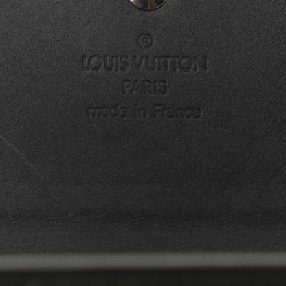 Louis Vuitton Mat Monogram Elise Wallet Black 6 of 6