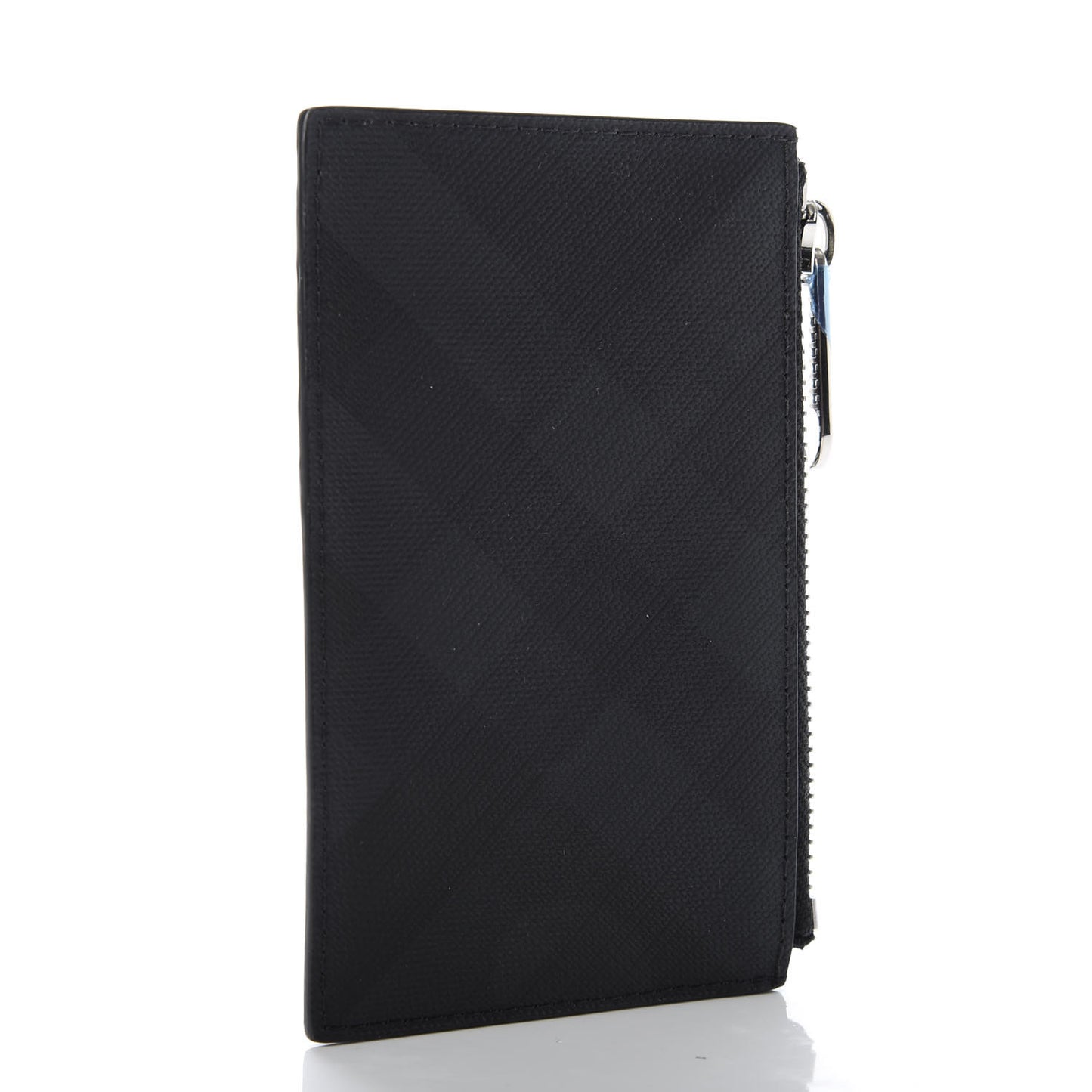 London Check Alwyn Card Case Dark Charcoal