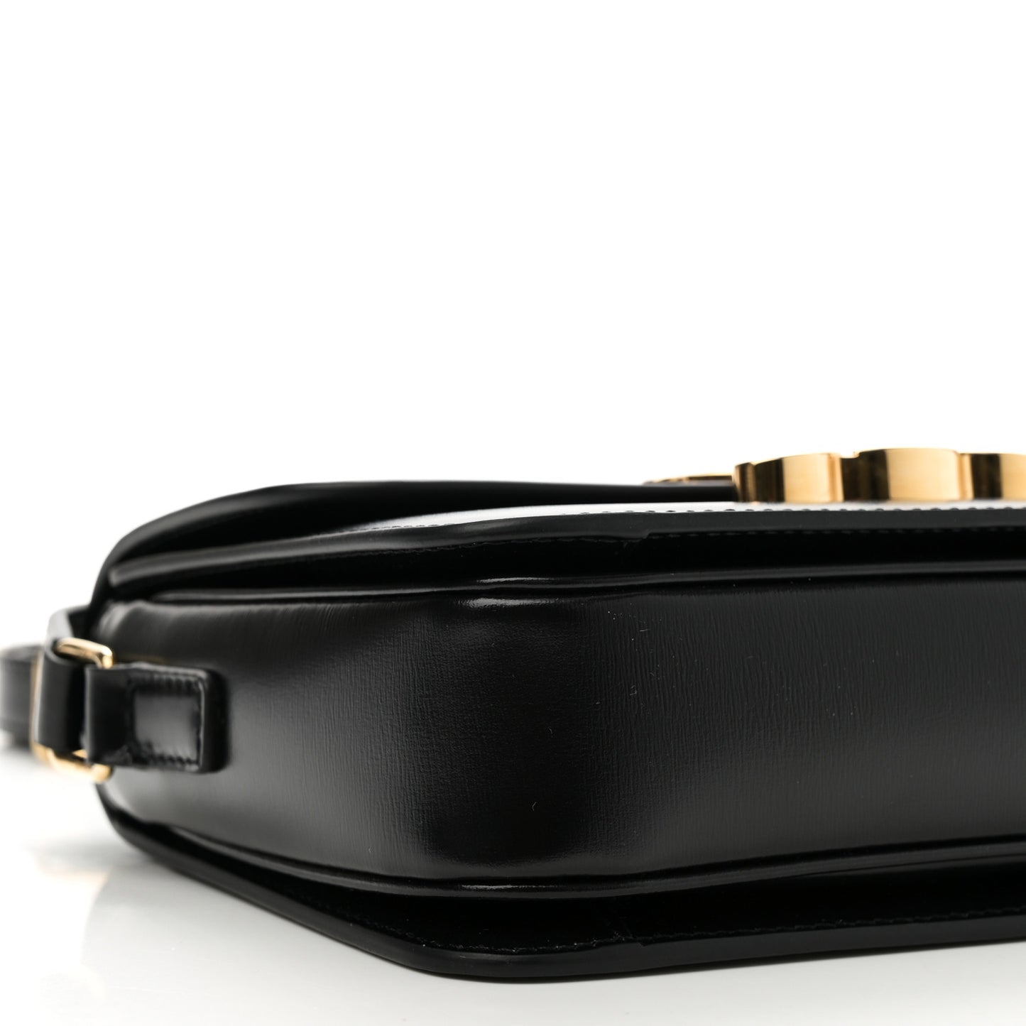 Shiny Calfskin Teen Triomphe Black