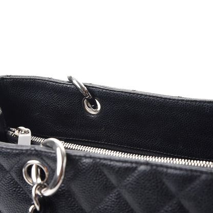 Chanel Caviar Quilted Grand Shopping Tote GST Black 11 of 20