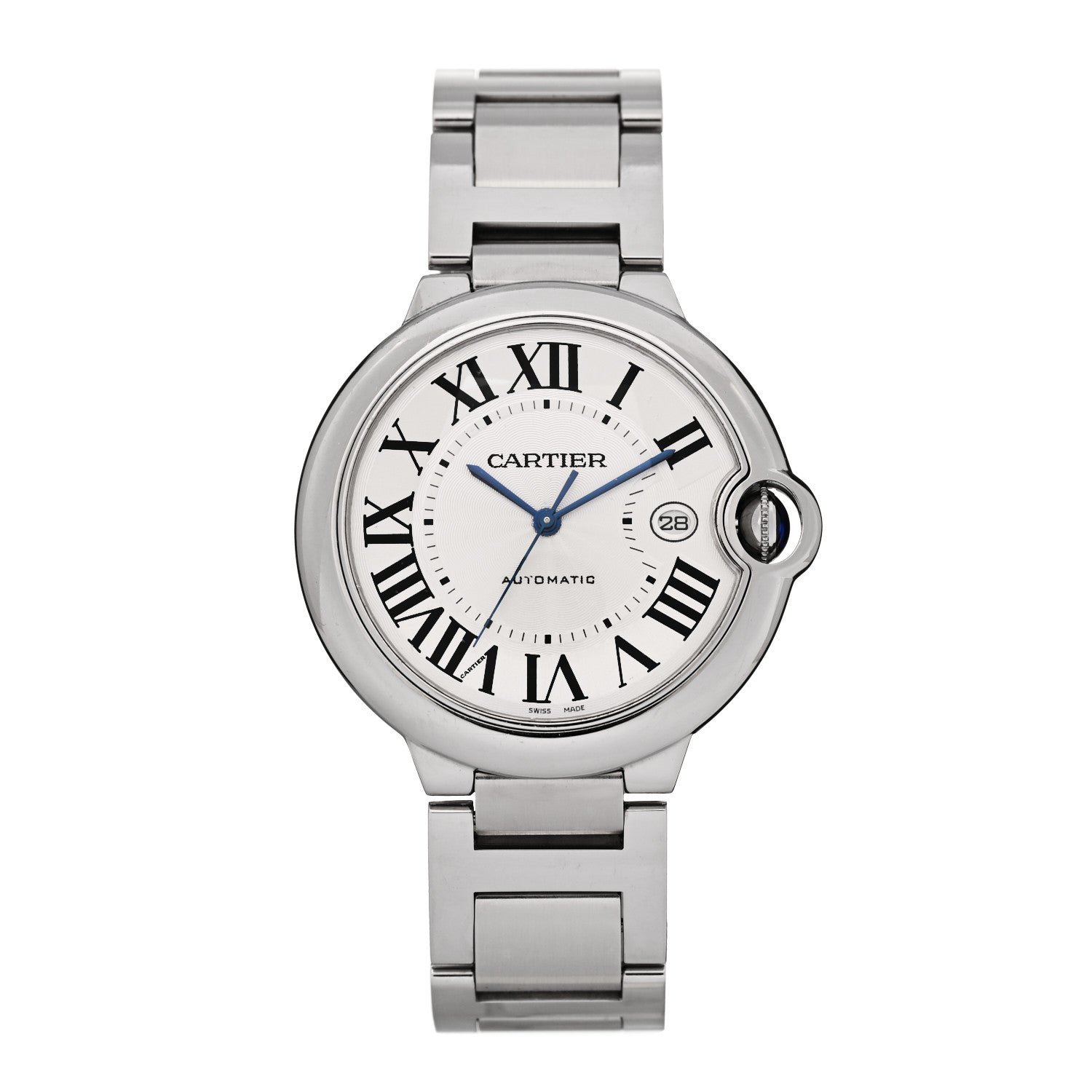 Cartier Stainless Steel 42mm Ballon Bleu De Cartier Automatic Watch 1 of 4