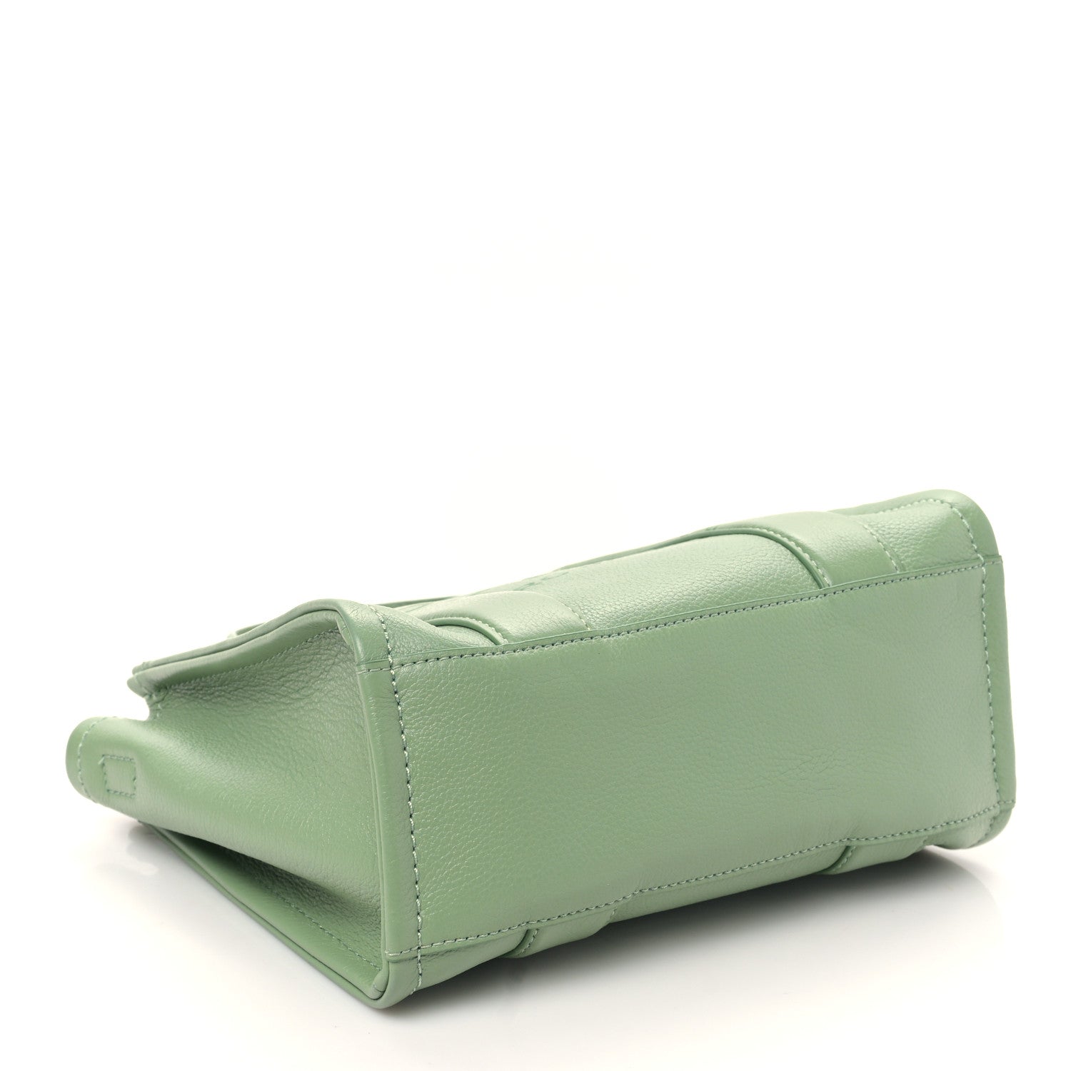 Marc Jacobs Grained Calfskin Small The Tote Bag Aspen Green 4 of 9