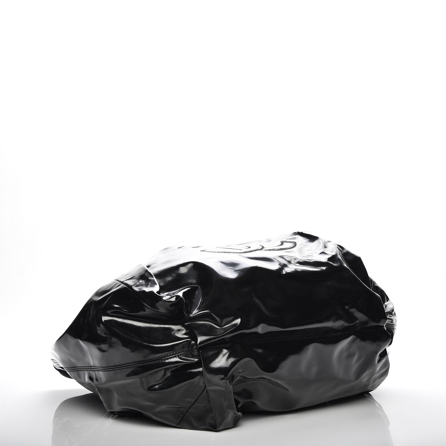 Chanel Vinyl Large Stretch Spirit Cabas Black 4 of 7
