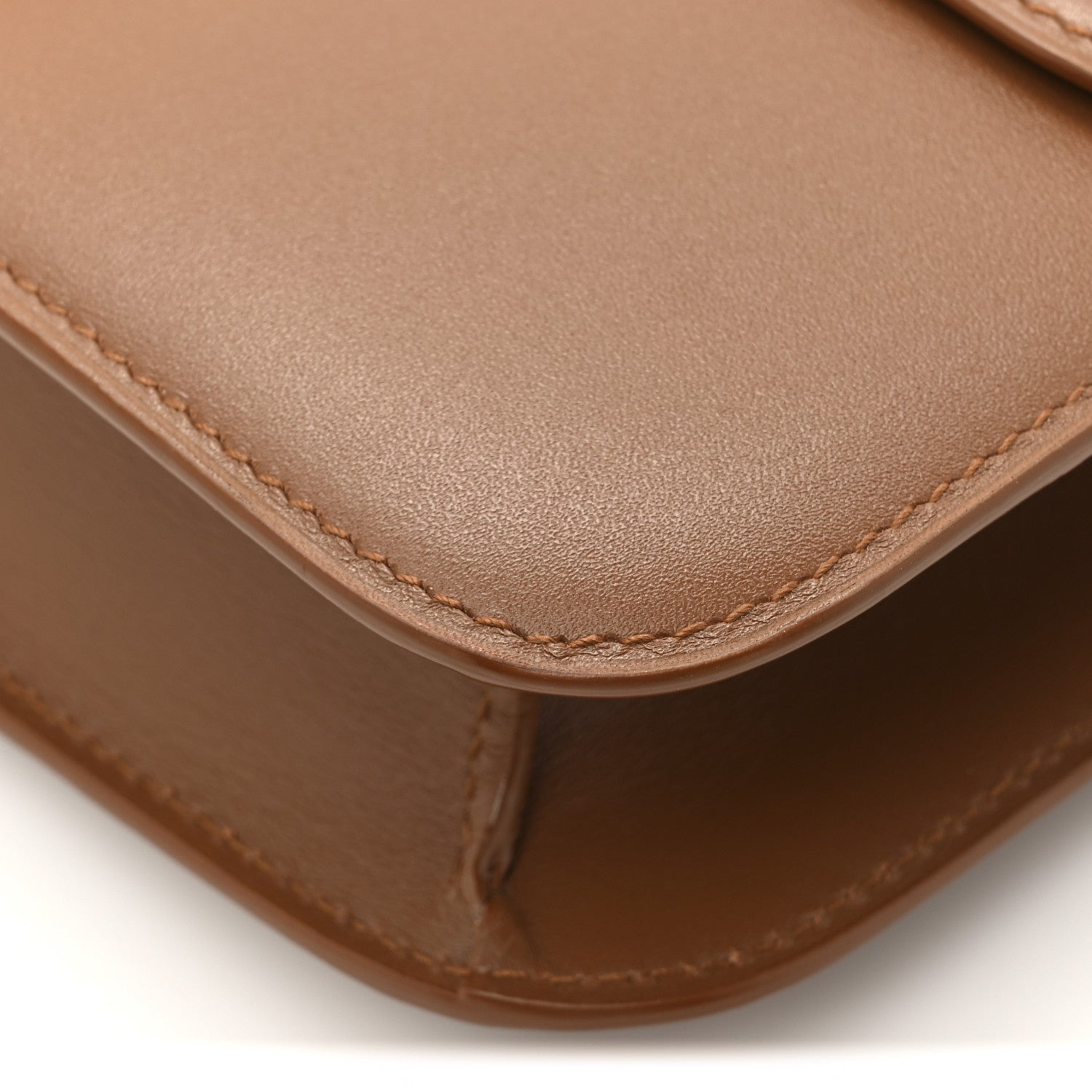 Saint Laurent Smooth Calfskin Carre Satchel Brick 11 of 12