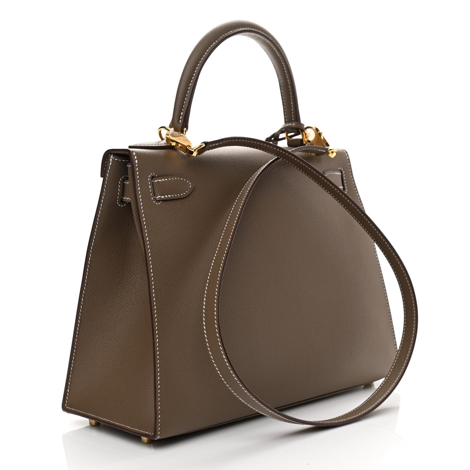 Hermes Epsom Kelly Sellier 28 Etoupe 3 of 11