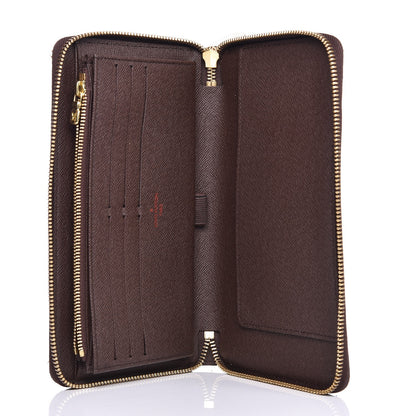 Louis Vuitton Damier Ebene Zippy Organizer Wallet 5 of 9