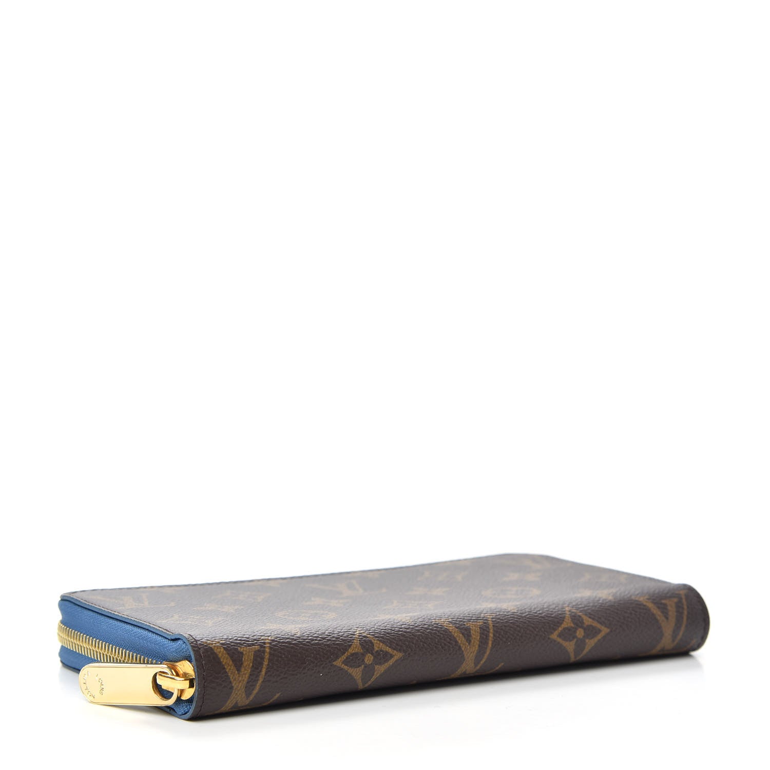 Louis Vuitton Monogram Zippy Wallet Blue Jean 4 of 7