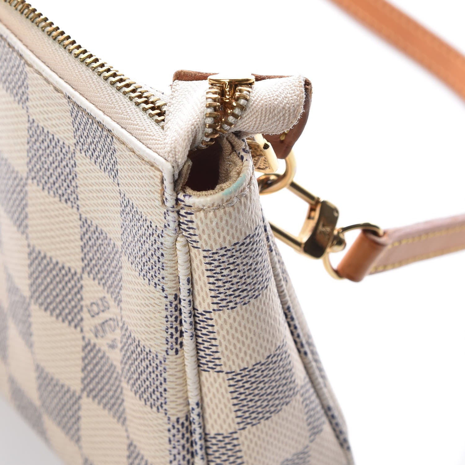 Louis Vuitton Damier Azur Pochette Accessories NM 10 of 13