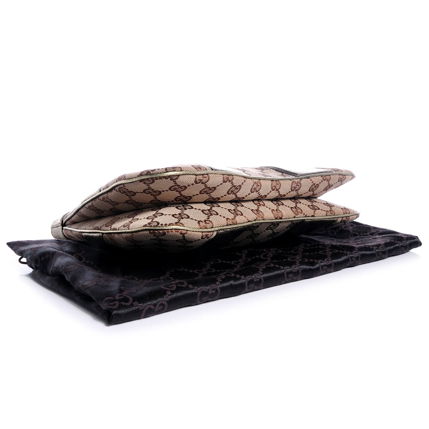 Monogram Bamboo Chain Tom Ford Shoulder Bag Metallic