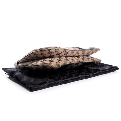 Gucci Monogram Bamboo Chain Tom Ford Shoulder Bag Metallic 4 of 7