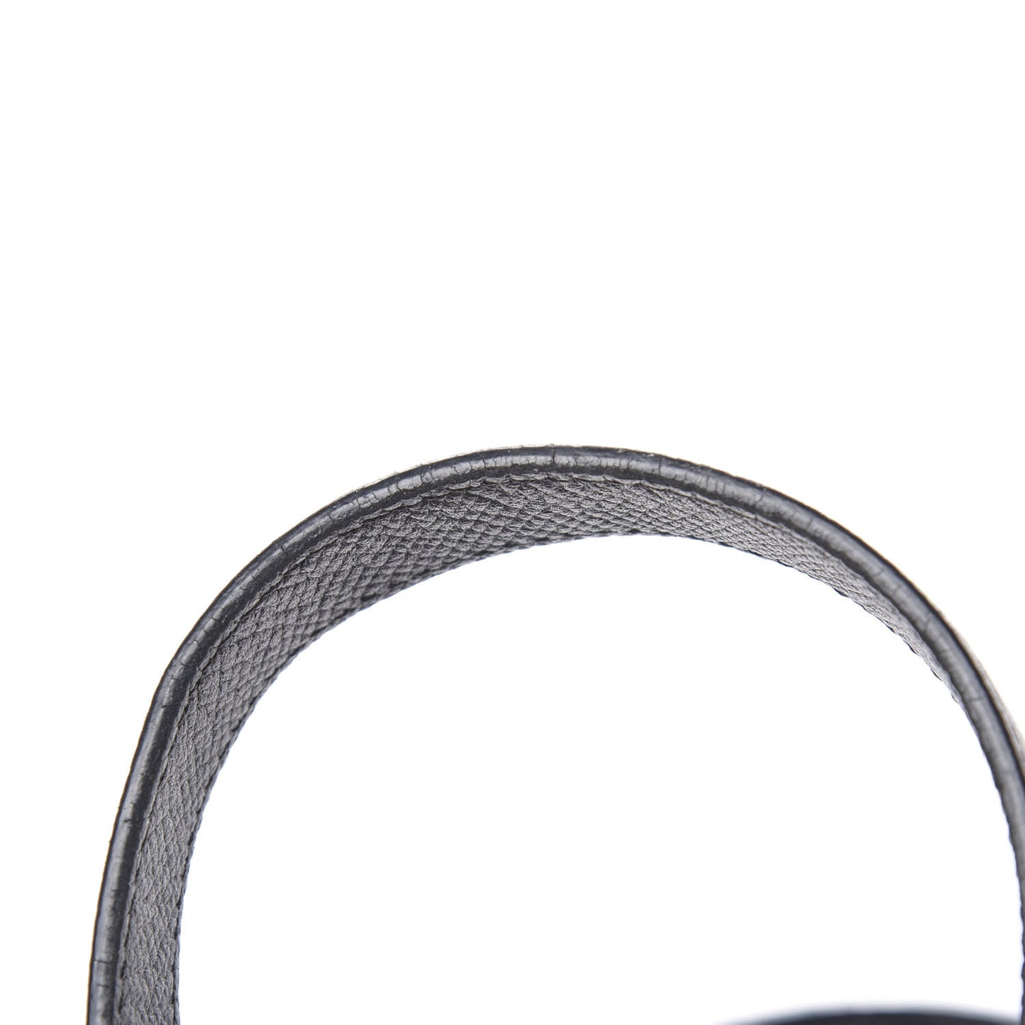 Grained Calfskin Mini Belt Bag Black