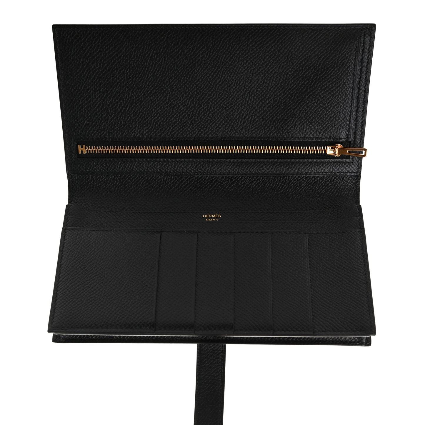 Epsom Bearn Gusset Wallet Black