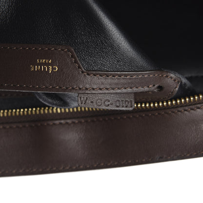 Celine Shearling Calfskin Medium Trapeze Grey 6 of 9