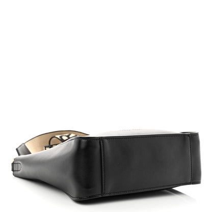 Stella McCartney Eco Alter Nappa Perforated Logo Mini Crossbody Black 4 of 17