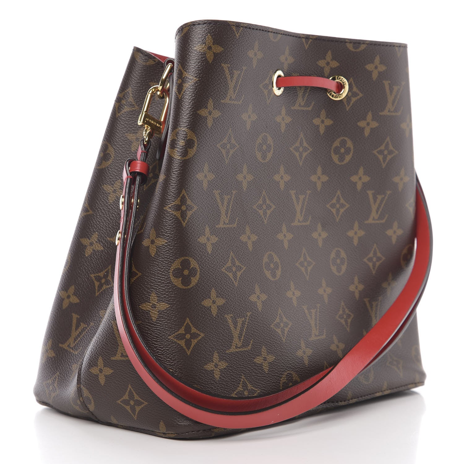 Louis Vuitton Monogram Neonoe MM Coquelicot 2 of 9