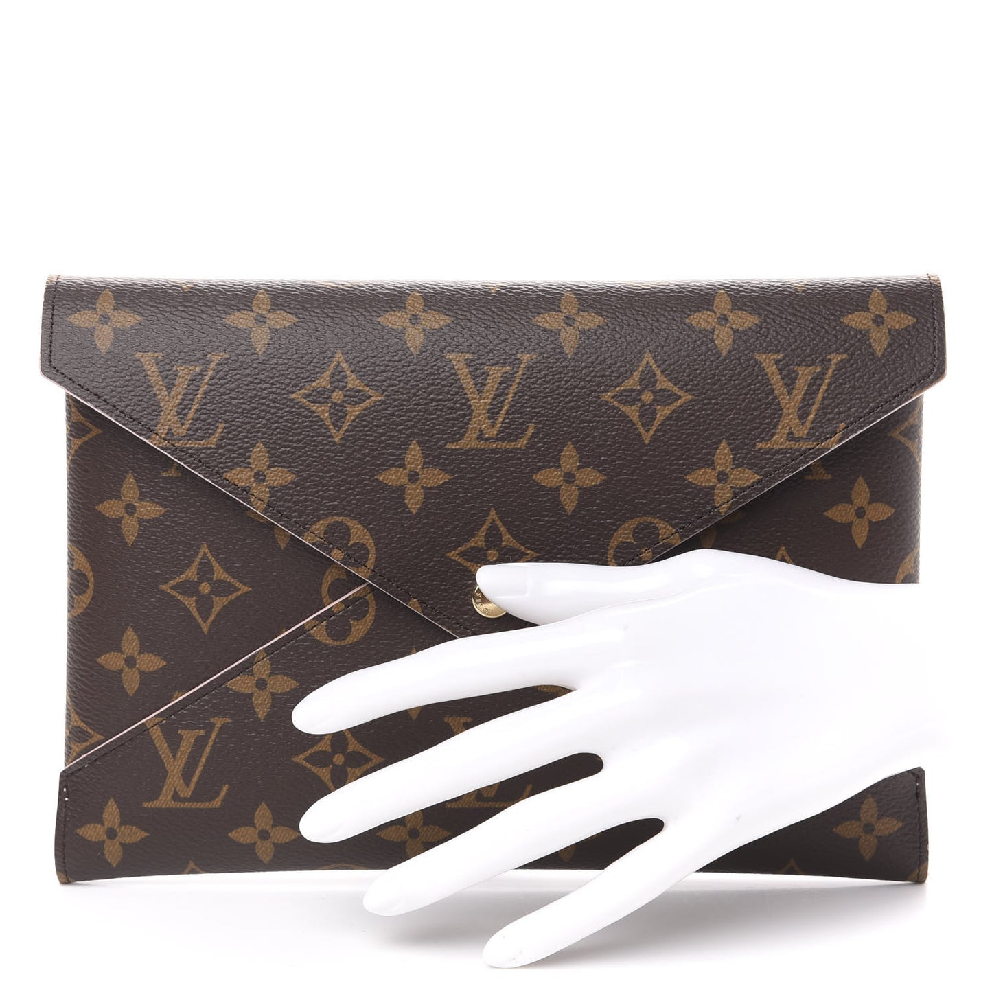 Monogram Large Kirigami Pochette Insert Rose Ballerine