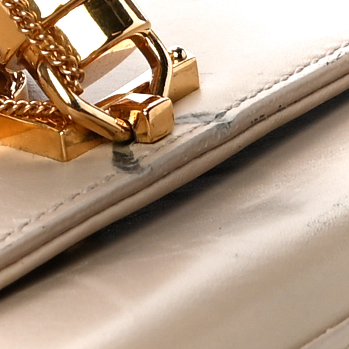 Smooth Calfskin Medium Classic Monogram Kate Tassel Satchel Nude Powder