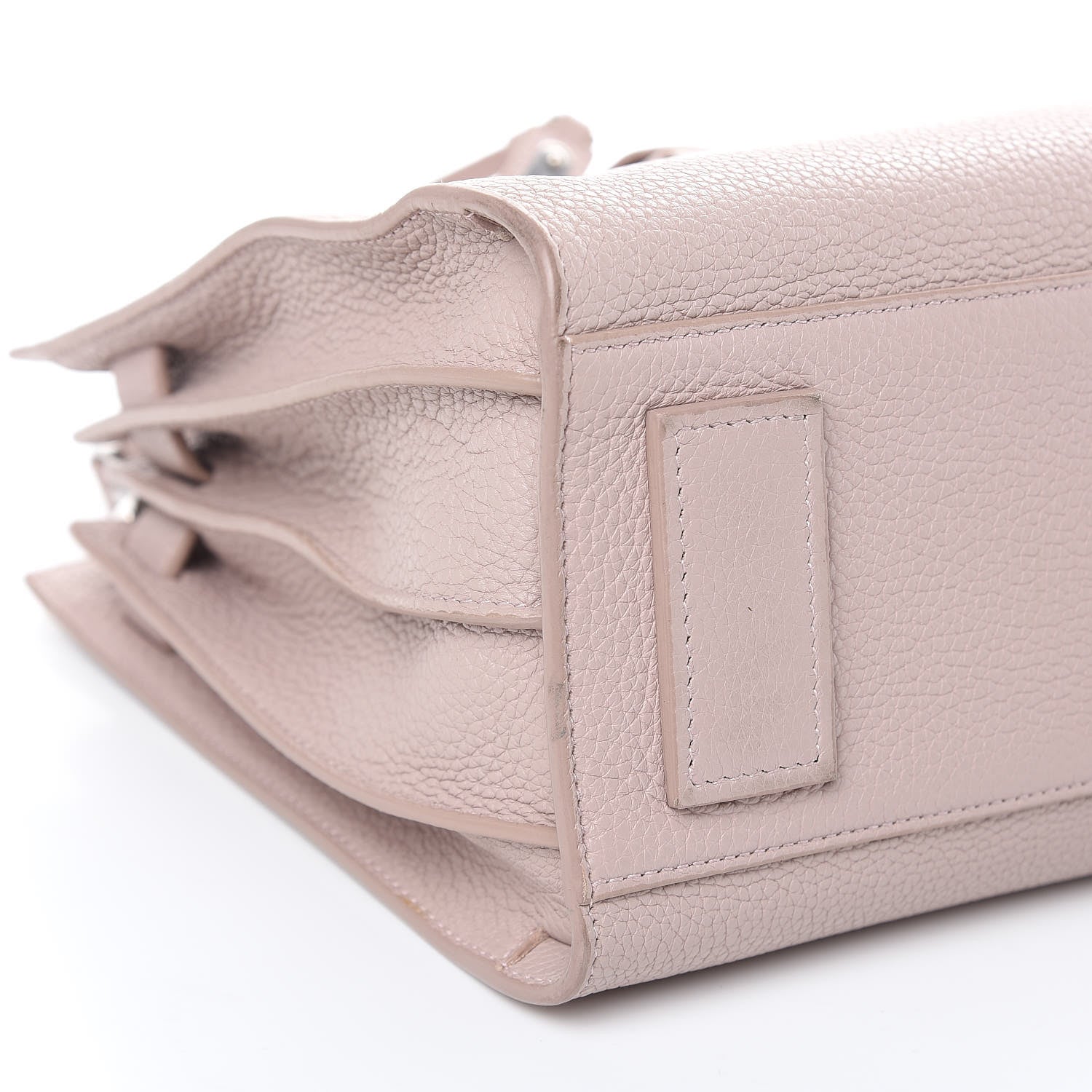 Saint Laurent Grained Calfskin Baby Sac De Jour Souple Pale Blush 9 of 12