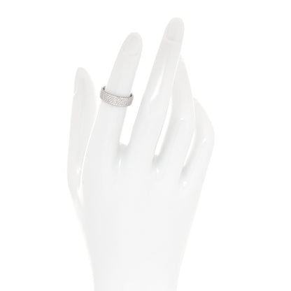 Tiffany 18K White Gold Diamond Metro Five-Row Ring 47 4 2 of 4
